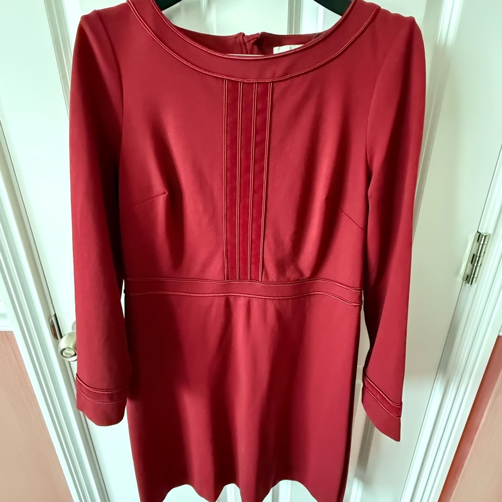 Boden Burgandy Red Dress